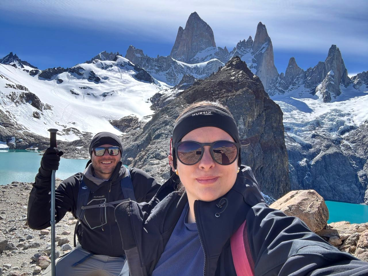 Laguna de los Tres com reflexo do Fitz Roy