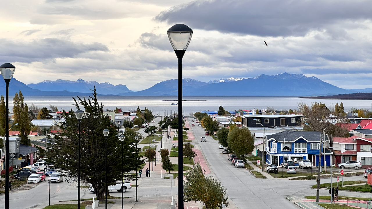 Chegada em Puerto Natales — Chile