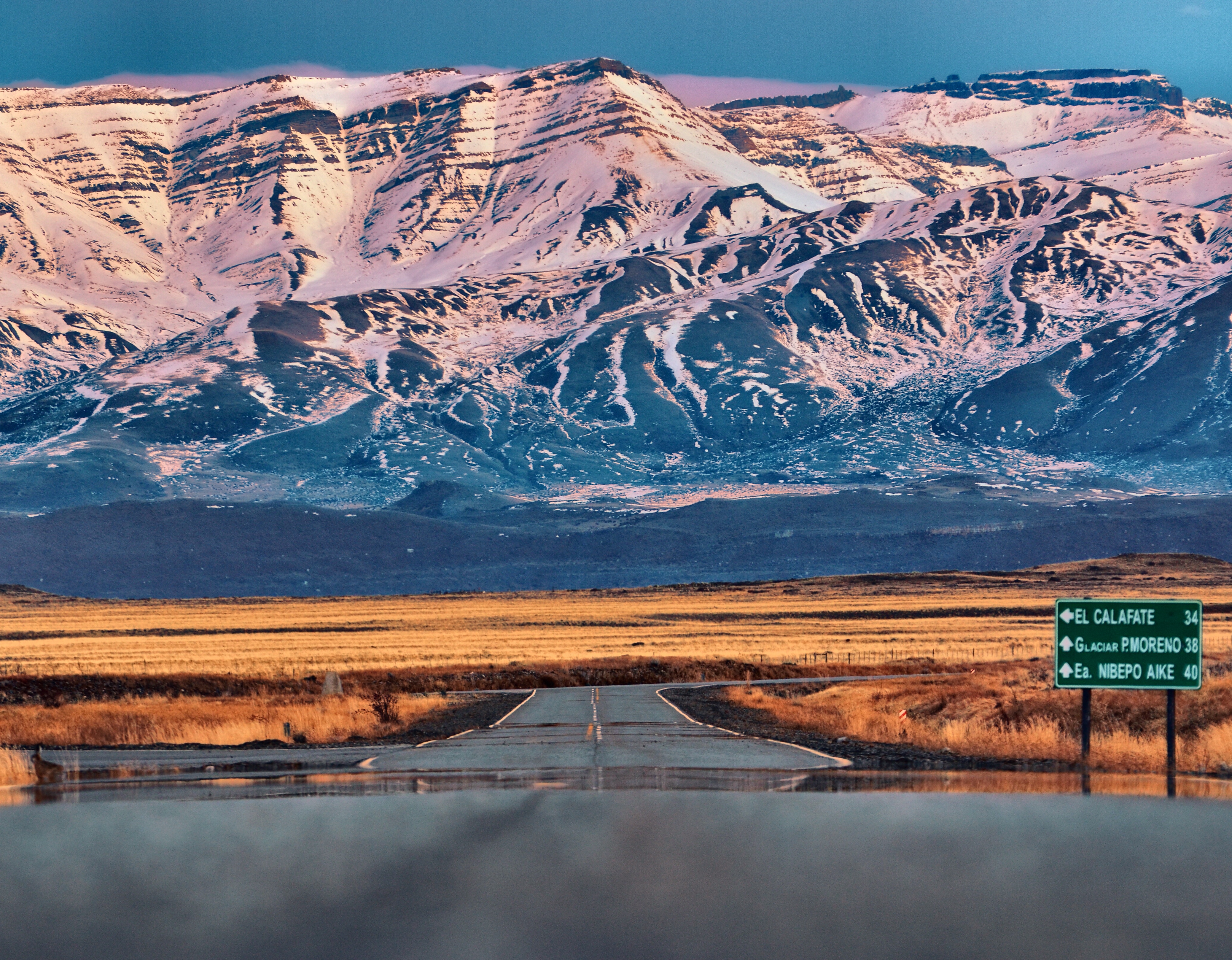 Aeroporto El Calafate — Regresso