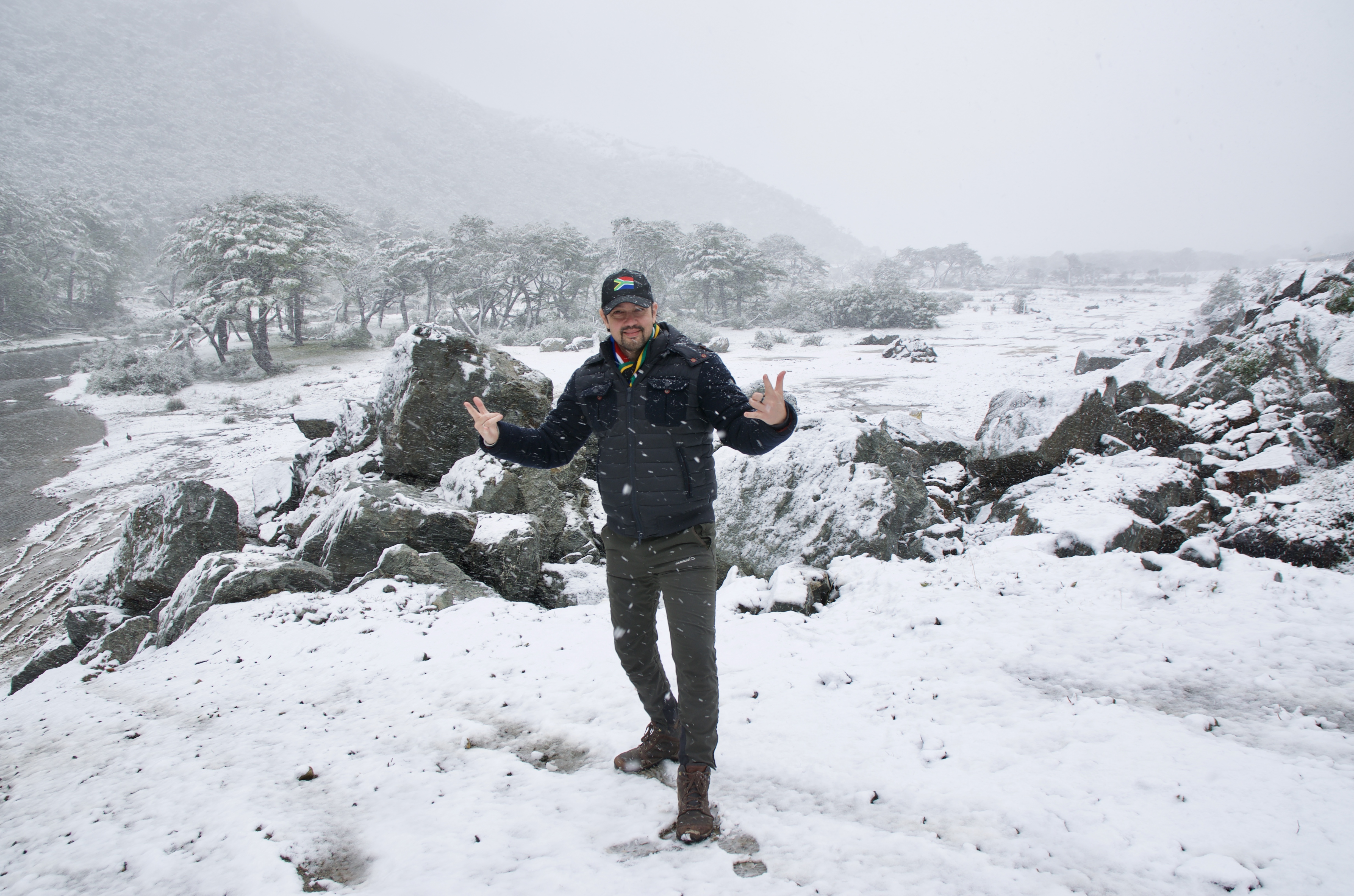 Jeff Gonzalez Travel Designer na neve — Patagônia