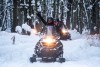 Tour invernal noturno em trenó com huskies + raquetes e motos de neve com jantar em Ushuaia