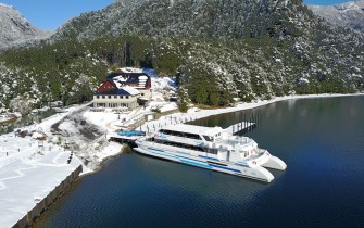 Navegação para Puerto Blest e Cachoeira dos Cántaros em Bariloche 